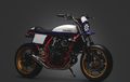 Honda VF500C Dirombak Gaya Street Tracker Tapi Kuat Aura Supermoto