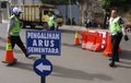 Hadapi New Normal Jalan Jenderal Sudirman Depan Pasar Ir. Soekarno Sukoharjo Ditutup, Pengendara Lewat Sini