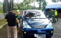 Kepergok Petugas Check Point, Huruf Pertama Nopol Toyota Avanza Ditutup Stiker Agar Lolos Pemeriksaan, Seperti Ini Akhirnya