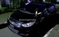 Hyundai Avega Dikejar-kejar, Dua Vespa Hancur Satu Tewas, Bumper Terkoyak