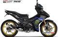 Yamaha MX King 155 Dimodifikasi Gaya Racing, Livery MotoGP, Pelek Marchesini