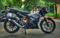 Modifikasi Suzuki Satria F150, Part Mewah Langsung Jadi Andalan
