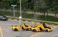 Ketemu Lamborghini Aventador S di Jalan Saja Sudah Jarang, Ini Malah Tabrakan, Sama-sama Kuning Pula