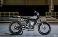 Cuma Hasil Iseng, Yamaha WR400F Berubah Jadi Flat Tracker Tampan