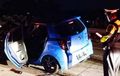 Satu Penumpang Tewas, Toyota Agya Tabrak Mobil Misterius yang Langsung Kabur di Tol Gempol-Pasuruan