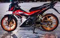 Honda Sonic 150 Jadi Tambah Manis Dimodif Dengan Taburan Part Mewah