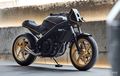 Honda Hawk GT NT650 Bergaya Cafe Racer, Tampangnya Sangar Banget