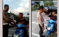 Kocak! Nekat Naik Motor Enggak Bawa Kelengkapan Berkendara, Bocah Malah Nangis saat Dicegat Polisi di Ungaran, Begini Ceritanya