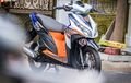 Modif Honda Vario Techno 110, Kombinasi Warna dan Part Bikin Kece!