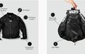 Keren! Jaket Riding Ini Bisa Diubah Jadi Tas Punggung, Multifungsi Banget Ya?