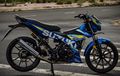 Suzuki Satria F150 Tampil Minimalis Nan Manis Pakai Pelek Palang 10
