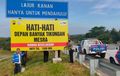 Ada Plang Peringatan Tikungan Mesra di Tol Semarang-Solo, Apa Maksudnya?