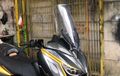 Yamaha XMAX Windshield Naik Turun, Pencet Tombol, Mirip Honda Forza