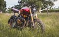 Honda CB750 Jadi Scrambler, Tampangnya Stylish, Kaki-kaki KTM Semua