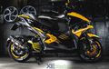 Yamaha Aerox Serasa Bumblebee di Transformer, Main Warna Agresif dan Full Aksesoris