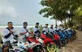 GCN Chapter Sukabumi Gelar Riding ke Pantai Sekaligus Pengukuhan Pengurus di Usia 1 Tahun