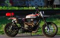 OVRLANDR: Harley-Davidson XL1200R Bergaya Post-apocalypse Scrambler