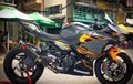 Kawasaki Ninja 400 Kian Sangar Pakai Embel-embel ZX-4R dan Kaki Kekar