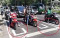 Marka Garis Ala Starting Grid MotoGP di Magelang Mulai Diuji Coba Hari Ini, Begini Penjelasan Polisi