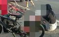 Asik Gowes Malah Ditabrak Kendaraan Lain, Anak Polisi Umur  9 Tahun Tewas