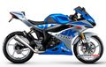 GSX-R150 Pakai Livery Anniversary 100 Tahun, Bertebar Part Hedon Kece!