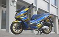 Bukan Airbrush, Warna Sexy di Body PCX 150 Ini Ternyata Pakai Decal, Bahannya Ciamik