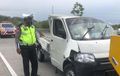 Daihatsu Gran Max Oleng di Tol Pandaan KM 50, Hantam Toyota Kijang Pikap, Begini Kronologinya