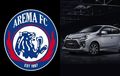 Ulang Tahun Ke-33, Arema HadirkanToyota Agya Edisi Spesial dengan Jumlah Terbatas, Pelat Nomornya Juga Unik Nih