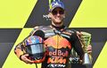 Haru! Brad Binder Tahan Air Mata Saat Lagu Kebangsaan Afrika Selatan Pertama Kali Berkumandang di Podium MotoGP