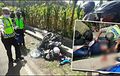 Pengendara Honda BeAT Tewas di TKP, Trubrukan dengan Pikap L300 Saat Menyalip Berakhir di Parit