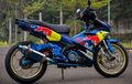 Tips dan Trik Modifikasi Yamaha MX King 150 Pakai Suspensi Upside Down