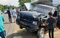 Isuzu Panther Pecah Ban, Hantam dan Seret Honda BeAT, Ayah dan Anak Tewas