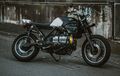 Big Fossati: BMW K100 Scrambler, Tampil Ramping Meski Bermesin Besar