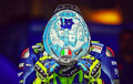 Helm Valentino Rossi Winter Test 2017 Palsu Serenyah Wafer, Sekali Injak Langsung Remek