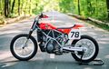Flat Tracker Dari KTM 950 Supermoto, Rem Belakang Pindah ke Tangan
