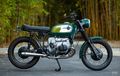 BMW R75/5 Jadi Scrambler Pakai Kelir British Racing Green Makin Keren