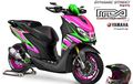 Yamaha FreeGo Jadi Lebih Agresif, Setang Fat Bar, Sok Upside Down Emas