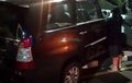 Kijang Innova Nyelonong ke Taman Tugu Muda, Pengemudi Tewas, Dugaan Serangan Jantung