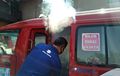 Suzuki Lakukan Fogging Disinfektan Kepada Seribu Angkot Jak Lingko