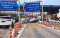 Honda Jazz Jungkir Balik di Gerbang Tol, Stop Menyetir Kalau Ngantuk!