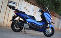 Modifikasi Yamaha NMAX Baru Bergaya Touring Sporty Habis Rp 40 Jutaan