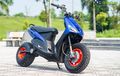 Video Yamaha Mio Bermesin Listrik Pakai Ban Gambot dan Kepala Terondol