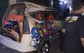 Toyota Avanza Pintu Bagasi Terkelupas, Atap Ringsek, Ugal-ugalan Hajar Motor, Truk dan Tiang