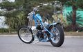 Modif Skinny Chopper Berbasis Suzuki Thunder 250 Modal Rp 30 Jutaan