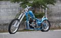 Alasan Pemilik Skinny Chopper Ini Memakai Basis Suzuki Thunder 250