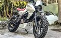 Scrambler Gagah Berbasis Bajaj Pulsar NS200 Pakai Banyak Part Asli