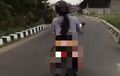Viral Video Cewek Pamer CD di Atas Honda BeAT, Polisi Belum Mau Buka Identitas