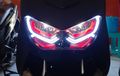Lagi Tren Modifikasi DRL Bukan LED Biasa di Headlamp Yamaha NMAX Baru
