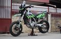 Biaya Modifikasi Kawasaki KLX 250 Supermoto Touring Ini Tembus Rp 40 Jutaan