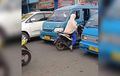 Melawan Arah dan Bikin Macet, Emak-emak Bermotor Makin 'Ngegas' Saat Diperingati, Teriak 'Elu Siapanya Gua?!'